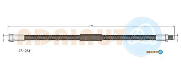 Flexible de frein ADRIAUTO 27.1263