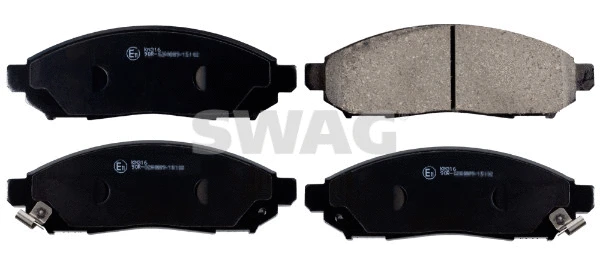 Kit de plaquettes de frein, frein à disque SWAG 33 10 5133