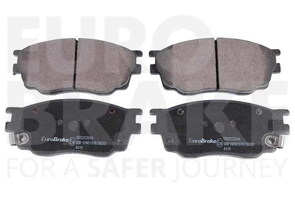 Kit de plaquettes de frein, frein à disque EUROBRAKE 5502223244