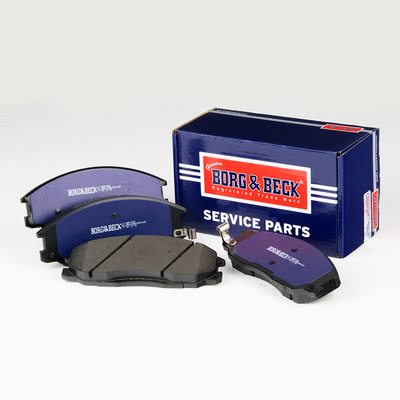 Kit de plaquettes de frein, frein à disque BORG & BECK BBP1789