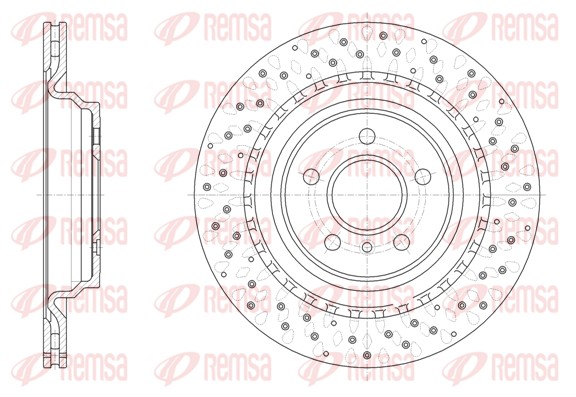 Disque de frein REMSA 61900.10