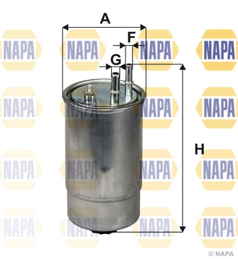 Filtre à carburant NAPA NFF2221