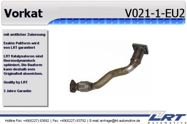 Lot de rattrapage, pré-catalyseur VEGAZ GmbH VK-849
