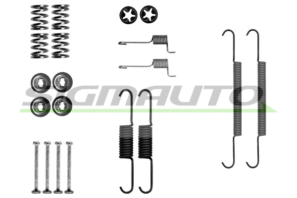 Kit d'accessoires, mâchoire de frein SIGMAUTO SK0037