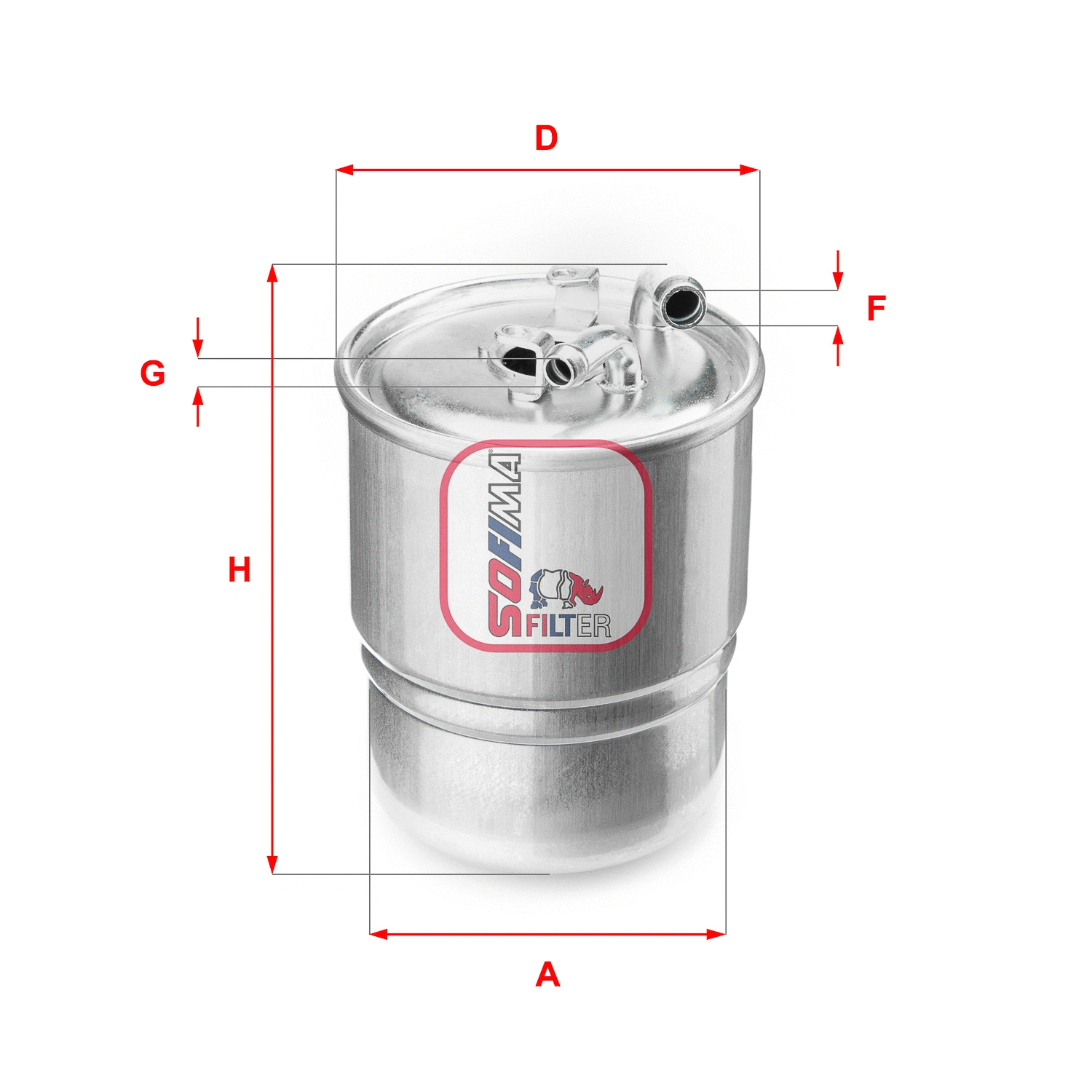 Filtre à carburant SOFIMA S 4107 NR