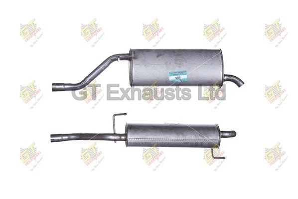 Silencieux arrière GT Exhausts GGM562