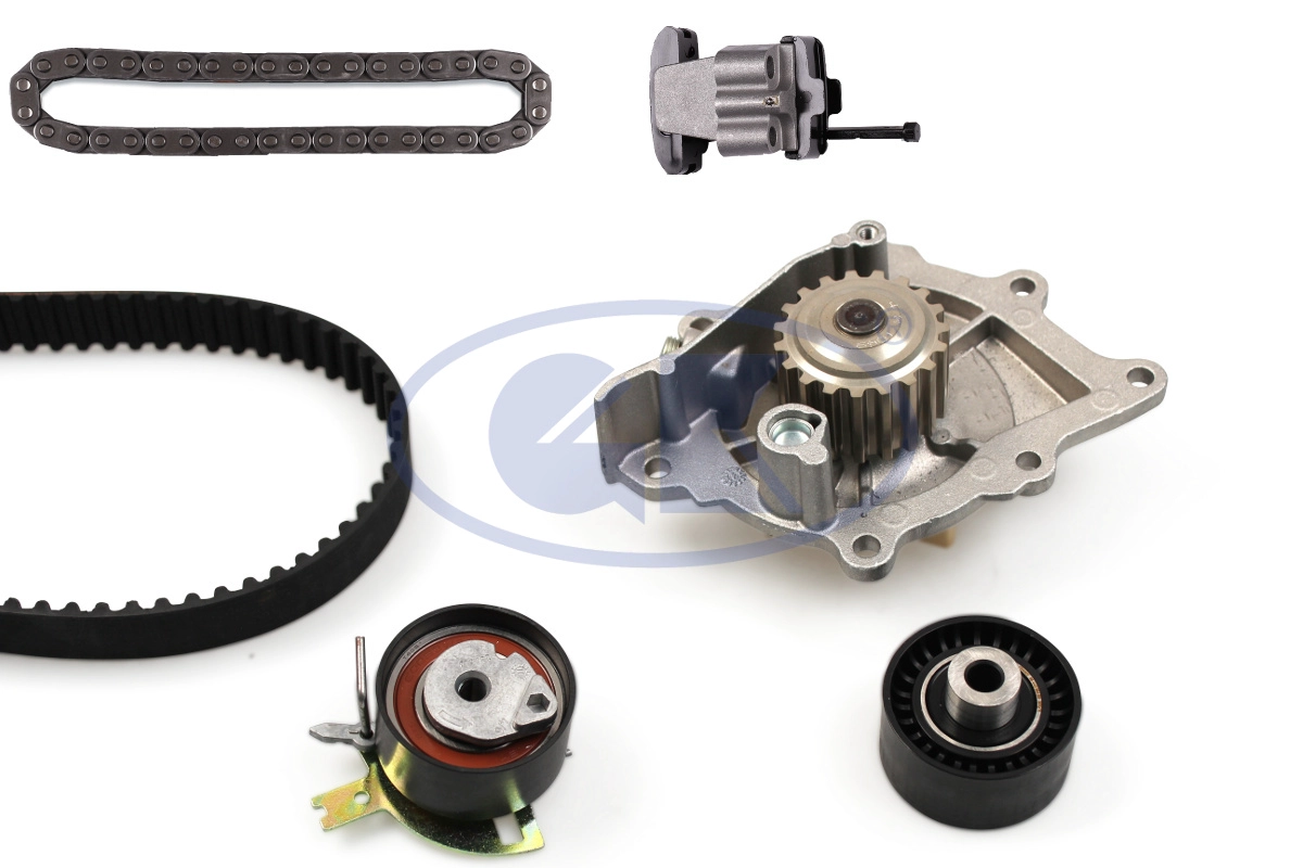 Pompe à eau + kit de courroie crantée GK K986807B-XL