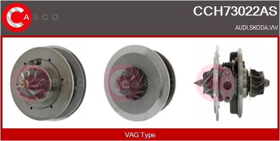 Groupe carter, turbocompresseur CASCO CCH73022AS