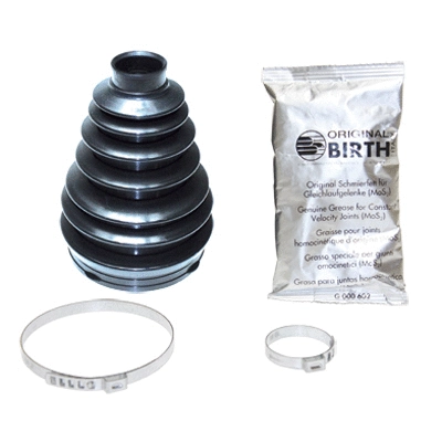 Jeu de joints-soufflets, arbre de commande BIRTH 7630/KM