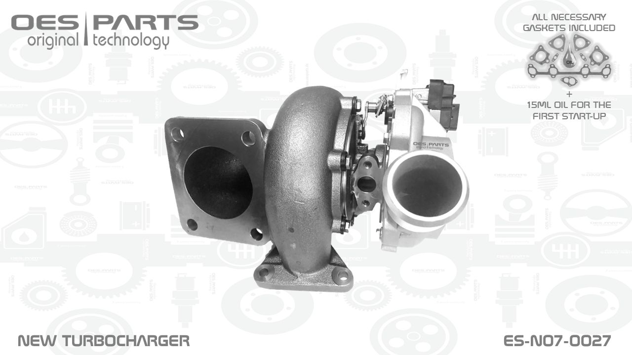 Turbocompresseur, suralimentation OES PARTS ES-N07-0027