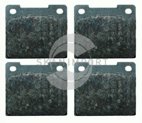 Kit de plaquettes de frein, frein à disque SKANIMPORT BH 0164