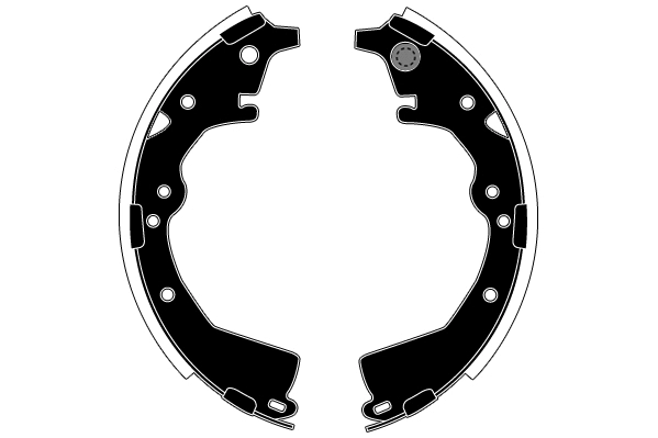 Jeu de mâchoires de frein RAICAM RA26970