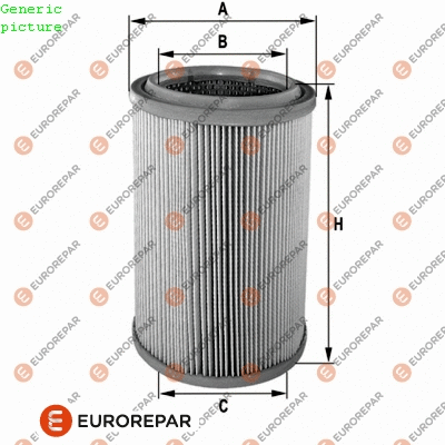 Filtre à air EUROREPAR 1680349880