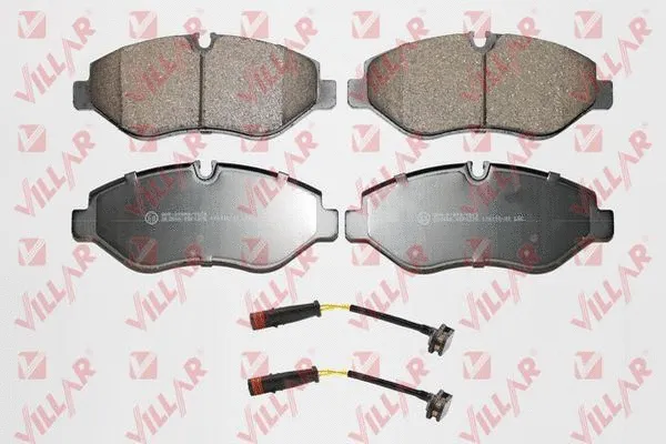 Kit de plaquettes de frein, frein à disque VILLAR 626.1275A