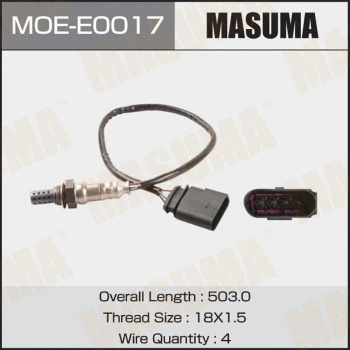 Sonde lambda MASUMA MOE-E0017