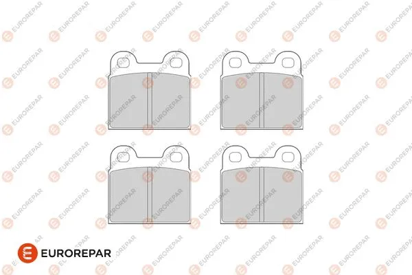 Kit de plaquettes de frein, frein à disque EUROREPAR 1686264380