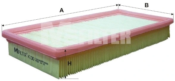 Filtre à air MFILTER K 130