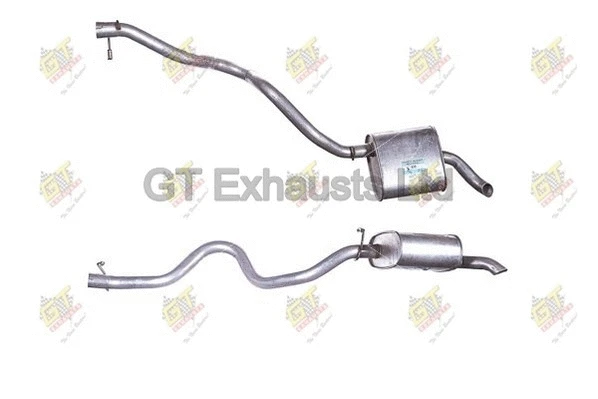 Silencieux arrière GT Exhausts GLR136