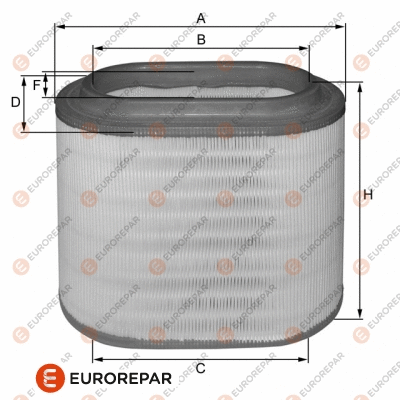 Filtre à air EUROREPAR 1680332680