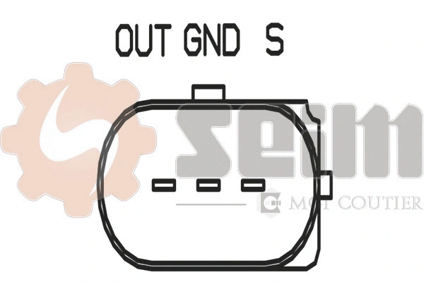 Capteur d'angle, vilebrequin SEIM CP353
