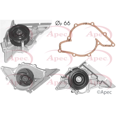 Pompe à eau, refroidissement du moteur APEC AWP1029