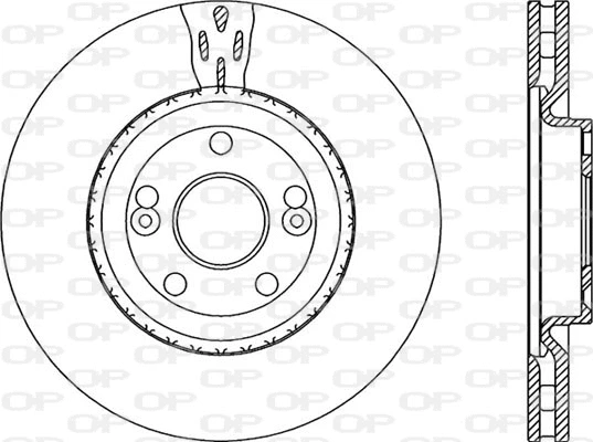 Disque de frein OPEN PARTS BDA1957.20