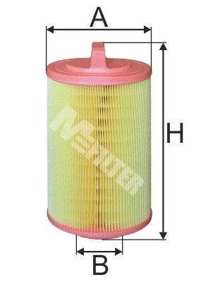 Filtre à air MFILTER A 866