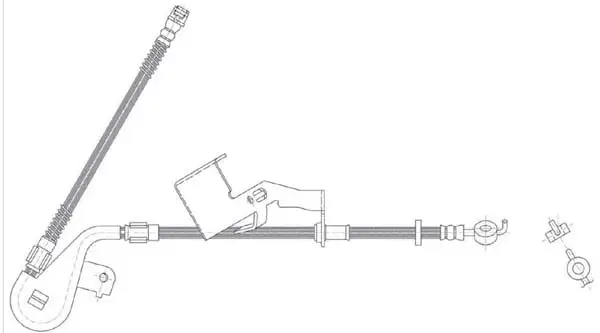 Flexible de frein Technika 45064