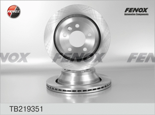Disque de frein FENOX TB219351