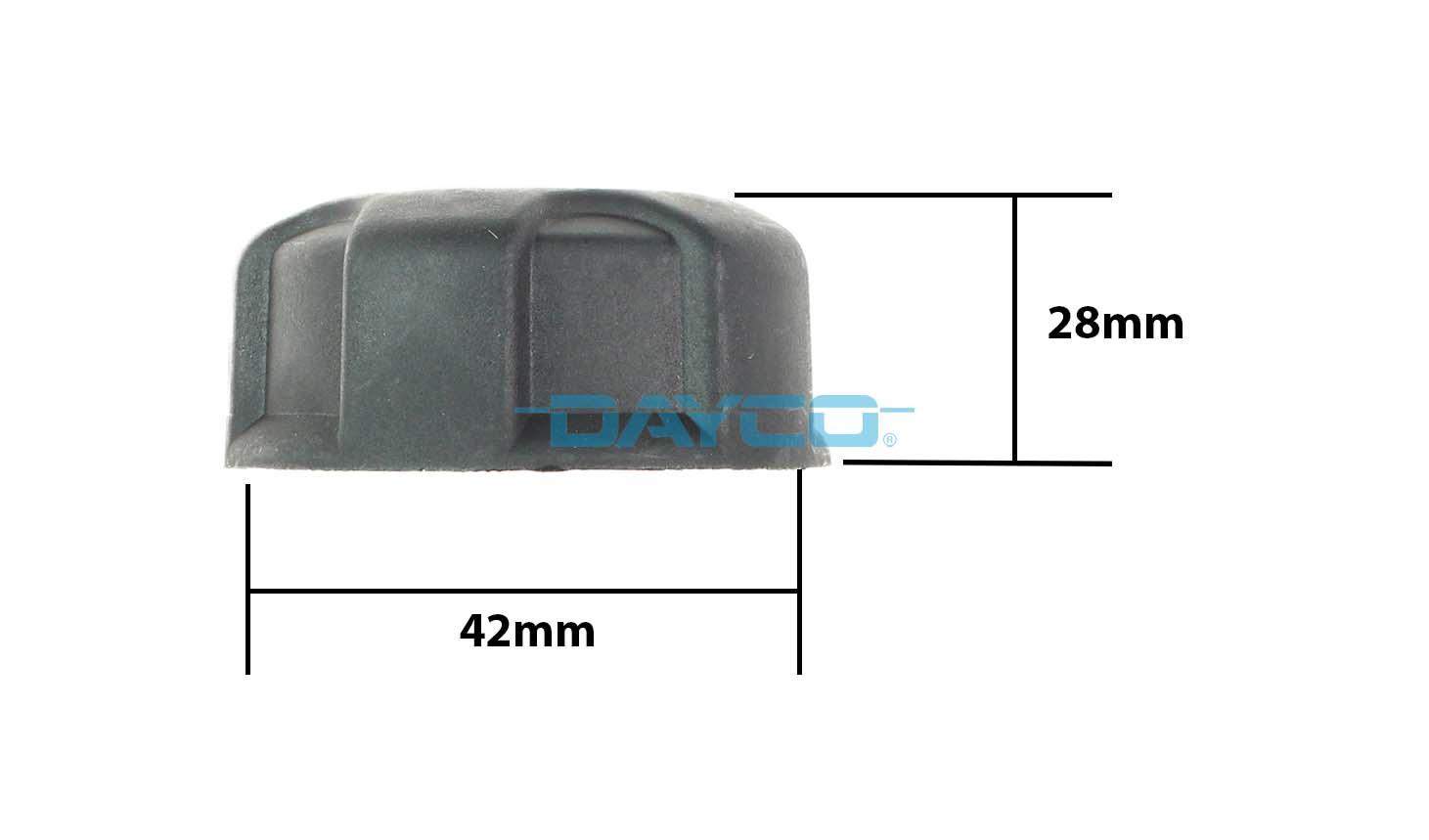 Bouchon, réservoir de liquide de refroidissement DAYCO-AU DRC053