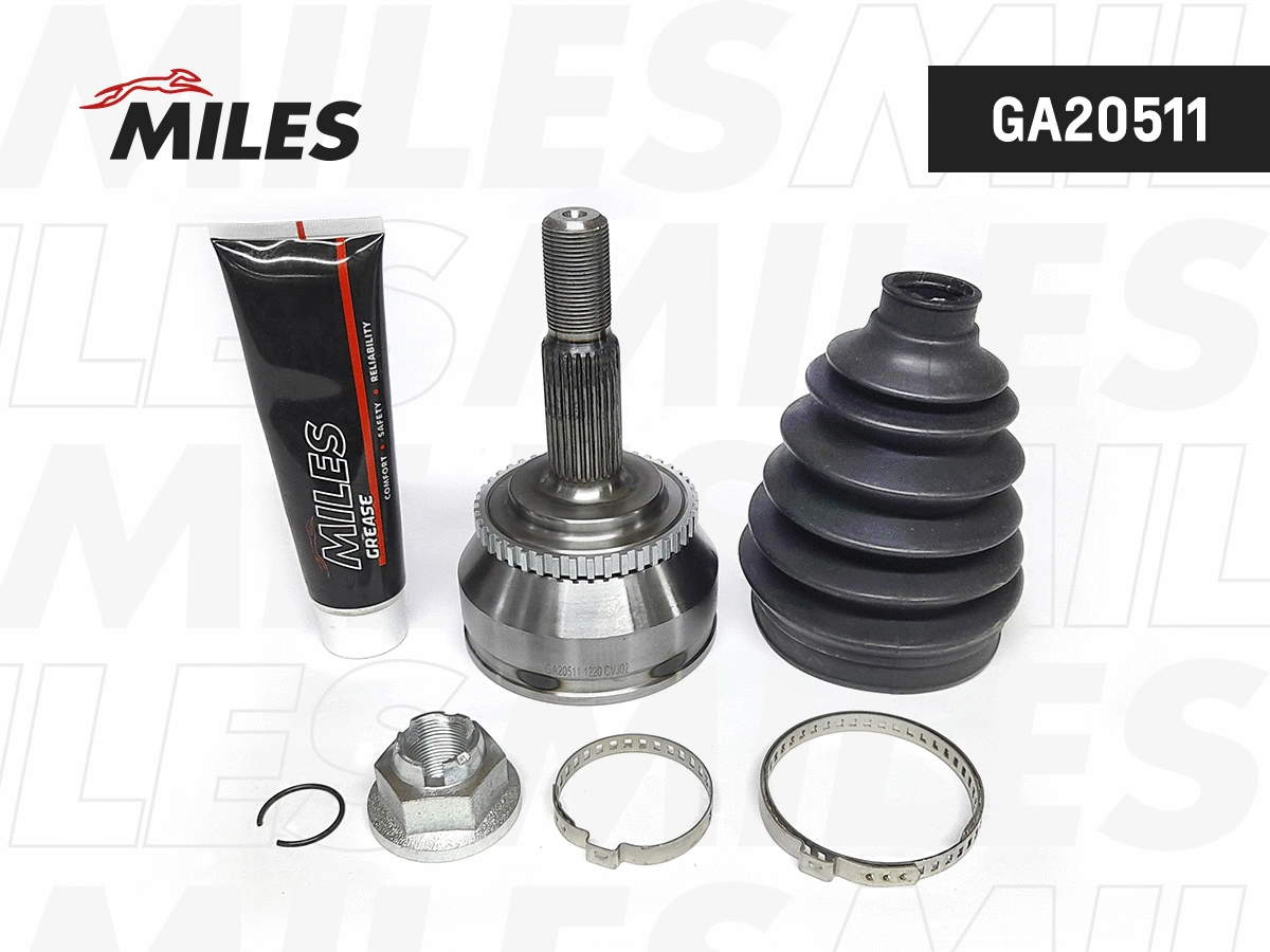Jeu de joints, arbre de transmission MILES GA20511