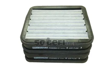 Filtre, air de l'habitacle CoopersFiaam PCK8363-2