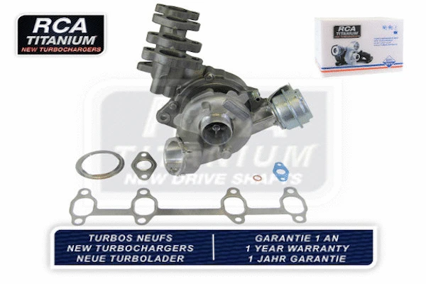Turbocompresseur, suralimentation RCA FRANCE RCA7652612X