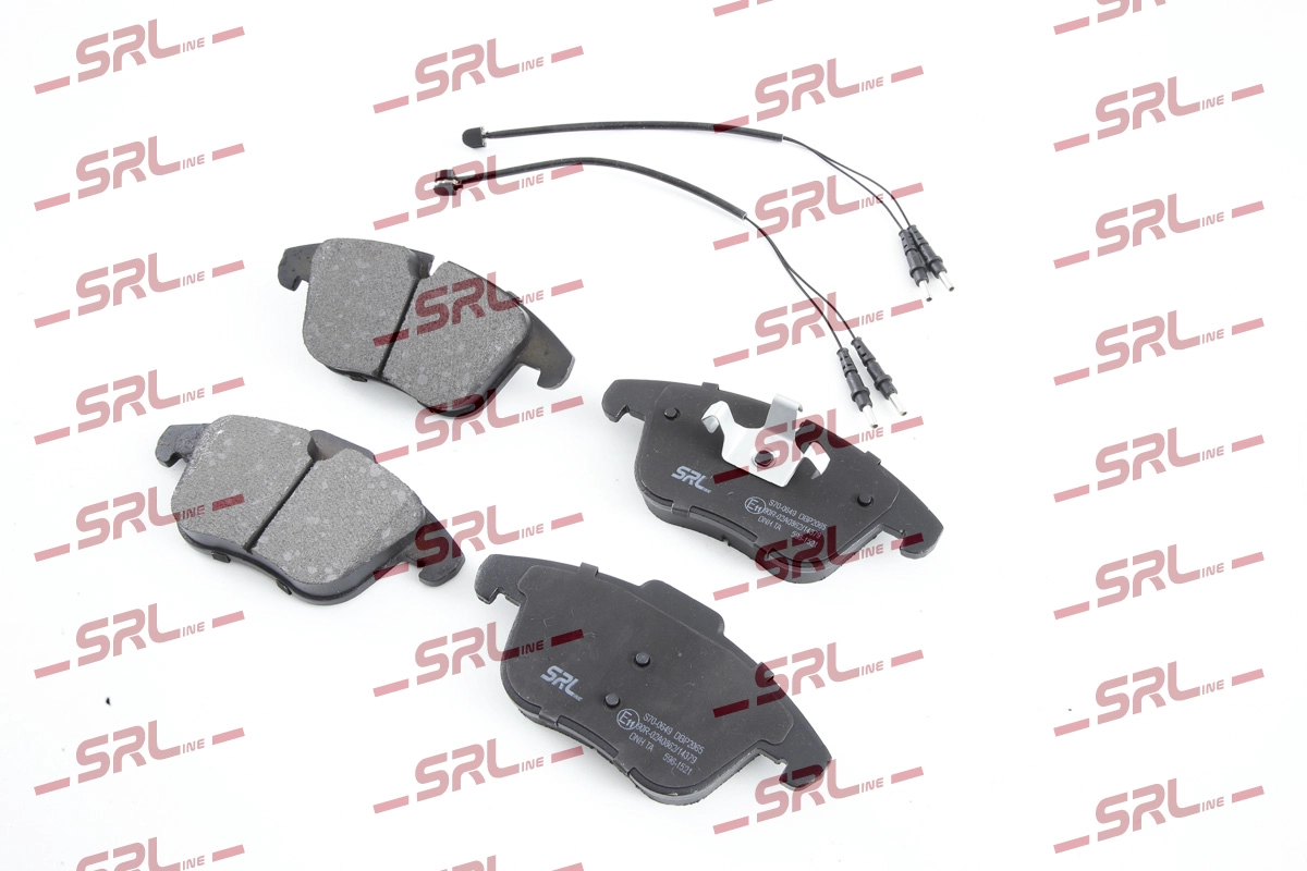 Kit de plaquettes de frein, frein à disque SRLine S70-0649