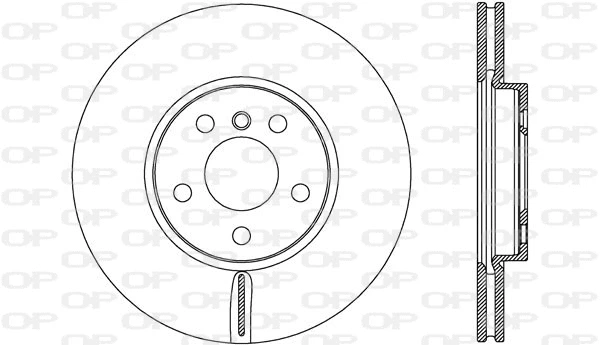 Disque de frein OPEN PARTS BDR2761.20