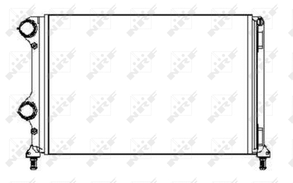 Radiateur, refroidissement du moteur WILMINK GROUP WG1722158