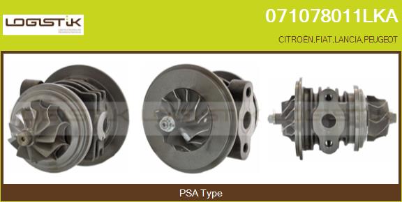 Groupe carter, turbocompresseur LGK 071078011LKA