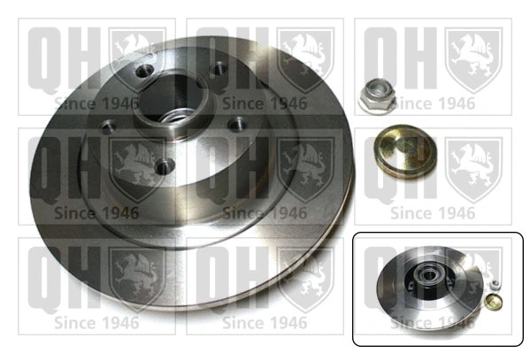 Disque de frein QUINTON HAZELL BDC5985