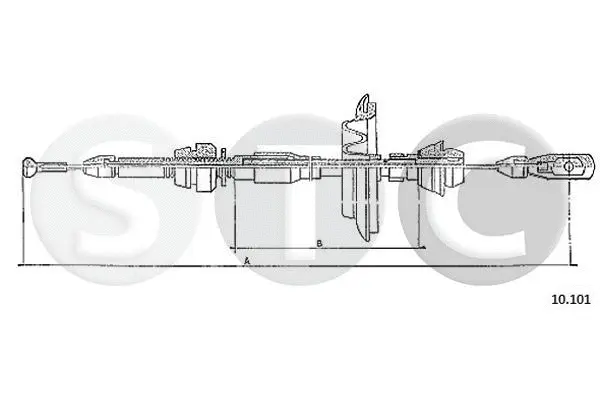 Câble d'accélération STC T480601