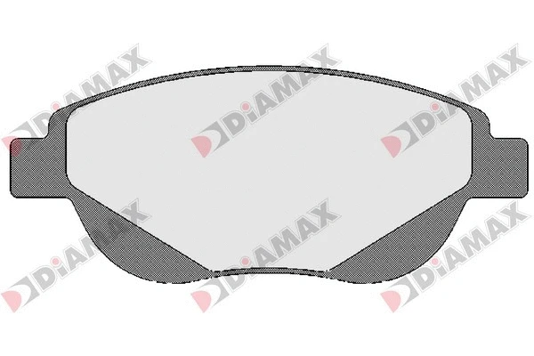 Kit de plaquettes de frein, frein à disque DIAMAX N09662