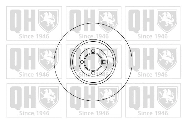 Disque de frein QUINTON HAZELL BDC3113