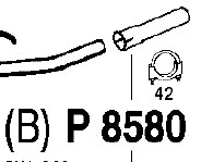 Tuyau d'échappement VEGAZ GmbH HOR-70