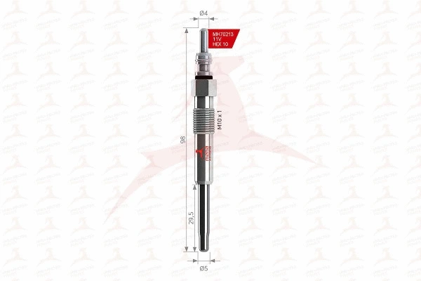 Bougie de préchauffage MEHA AUTOMOTIVE MH70213