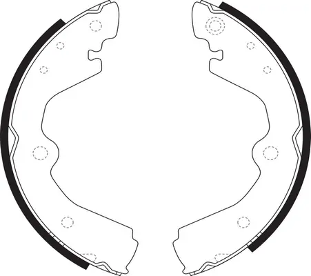 Jeu de mâchoires de frein SB BS22198