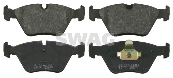 Kit de plaquettes de frein, frein à disque SWAG 20 91 6442