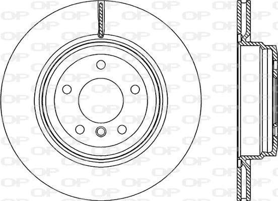Disque de frein OPEN PARTS BDR2277.20