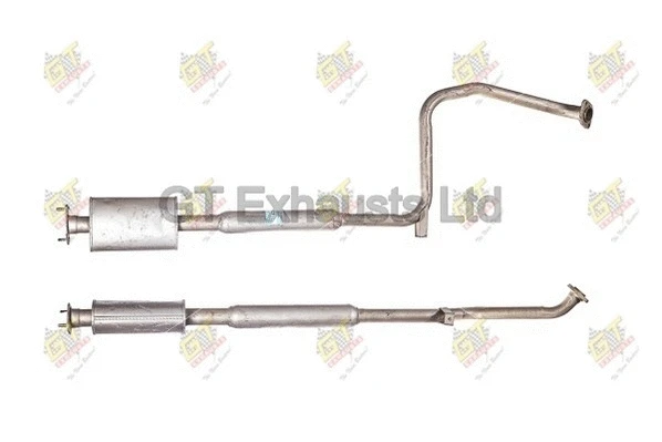 Silencieux central GT Exhausts GDN321