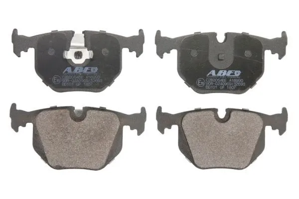 Kit de plaquettes de frein, frein à disque ABE C2B005ABE