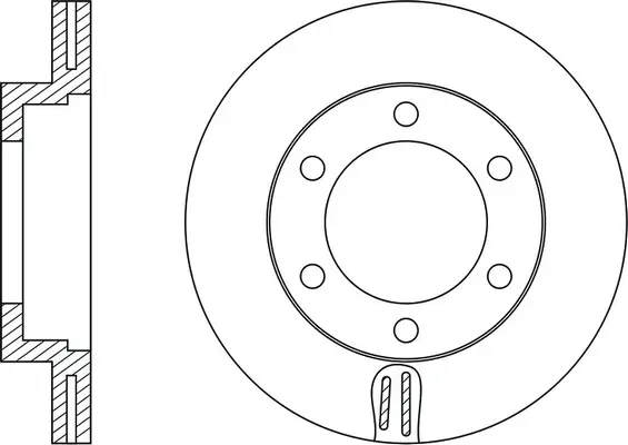 Disque de frein FIT FR0200V