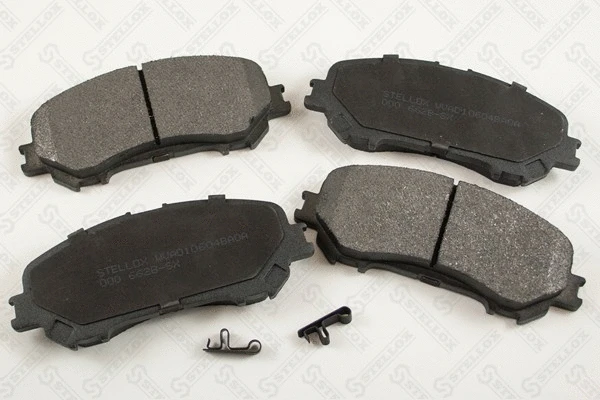 Kit de plaquettes de frein, frein à disque STELLOX 000 662B-SX
